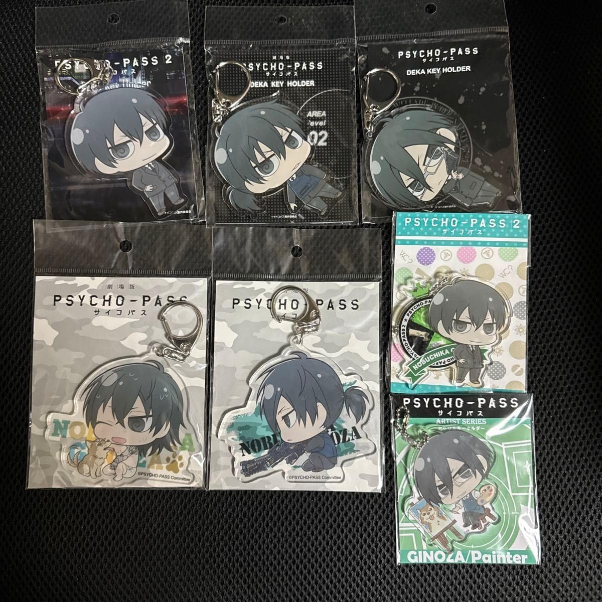 PSYCHO-PASS サイコパス アクリルフラグメント 全種 化粧箱入りセット